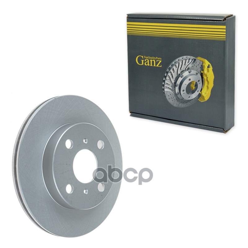 Диск тормозной передний с покрытием TOYOTA Echo/Yaris GANZ GIJ06273 GANZ арт. GIJ06273