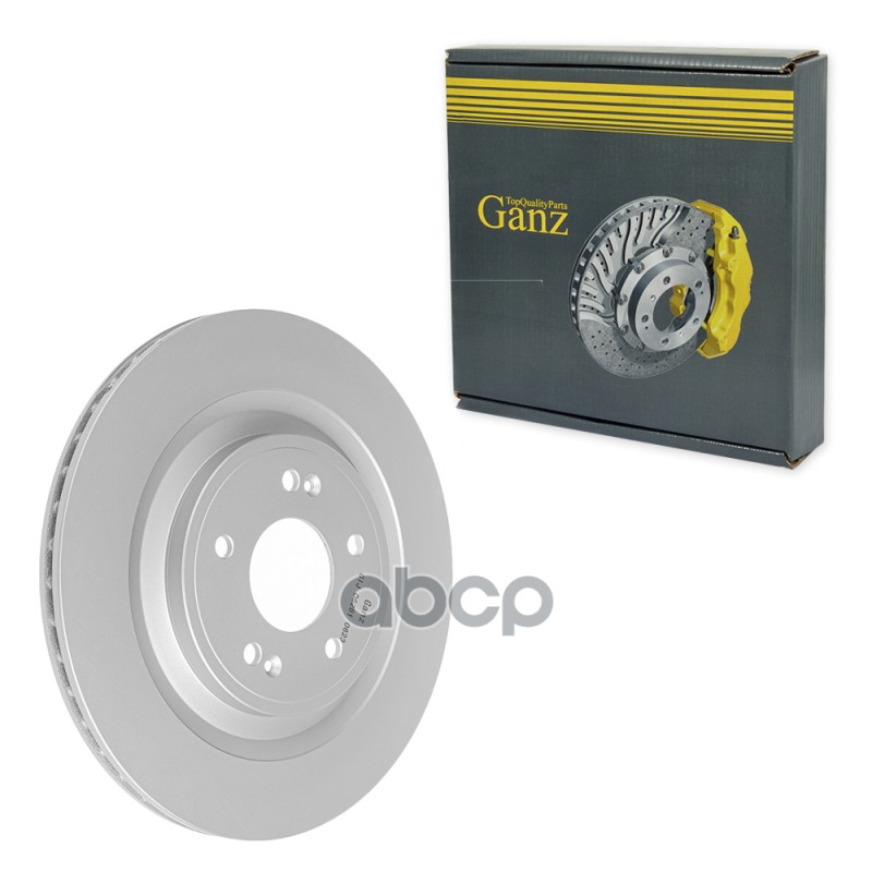 Диск тормозной задний с покрытием HYUNDAI Santa Fe 20- GIJ06281 GANZ арт. GIJ06281