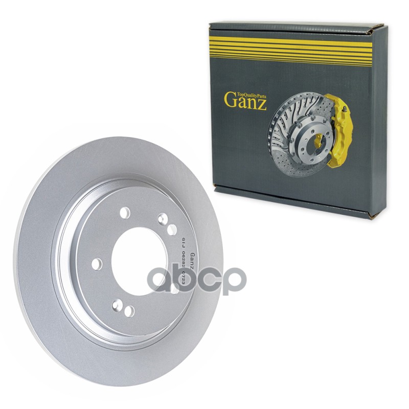 Диск тормозной задний с покрытием HYUNDAI Sonata 14-> / KIA Optima 13-> GANZ GIJ06282 GANZ арт. GIJ06282