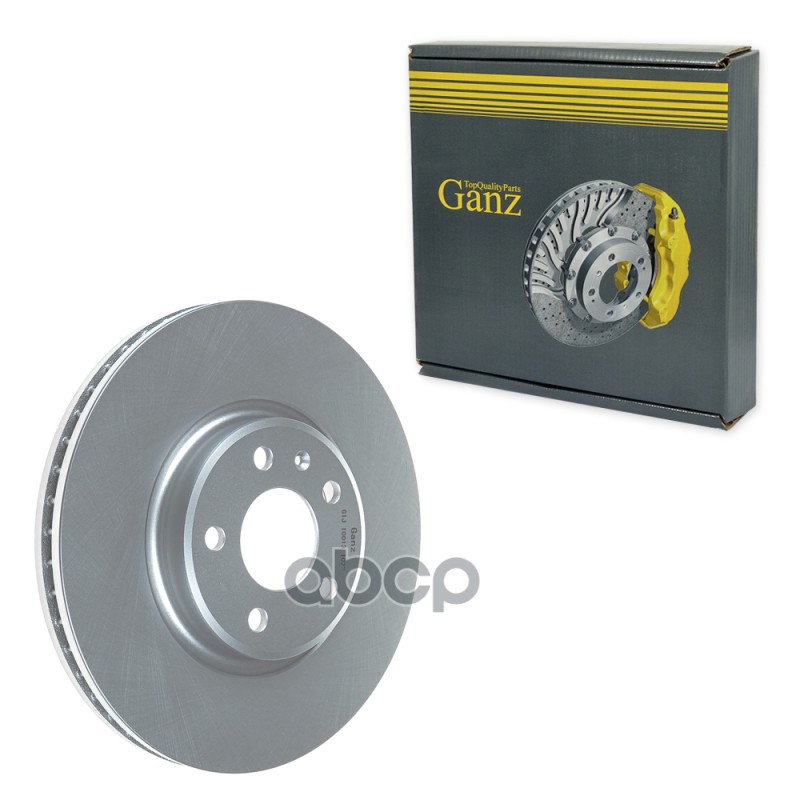 Диск тормозной передний с покрытием VAG AUDI A4/A5/S5/A6/S6/A7/Q5 08-> GANZ GIJ10013 GANZ арт. GIJ10013
