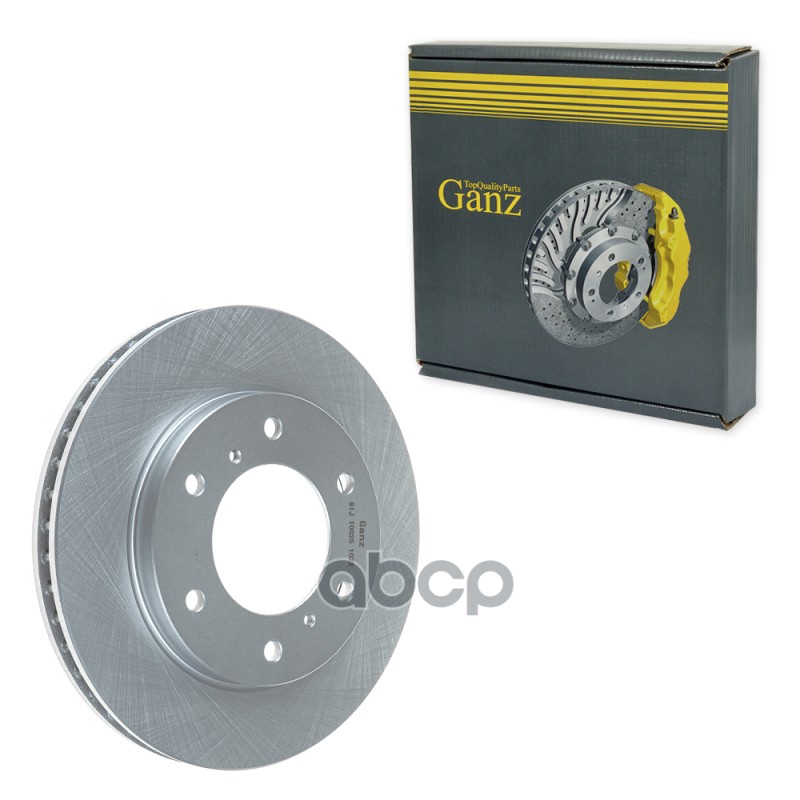 Диск тормозной передний с покрытием MITSUBISHI L200 2006-> /Vent D=294mm GANZ GIJ10025 GANZ арт. GIJ10025