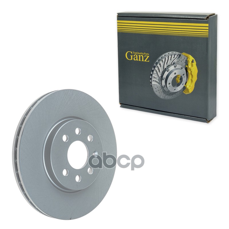 Диск тормозной передний с покрытием OPEL ASTRA H/MERIVA 4 отв. GANZ GIJ10049 GANZ арт. GIJ10049