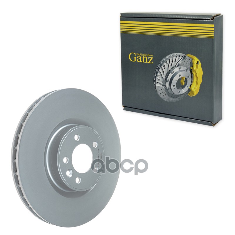 Диск тормозной передний с покрытием LAND ROVER RR IV/RR Sport II 2012-> /Vent D=350mm GANZ GIJ10063 GANZ арт. GIJ10063