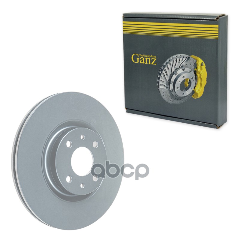 Диск тормозной передний с покрытием FIAT GANZ GIJ10068 GANZ арт. GIJ10068