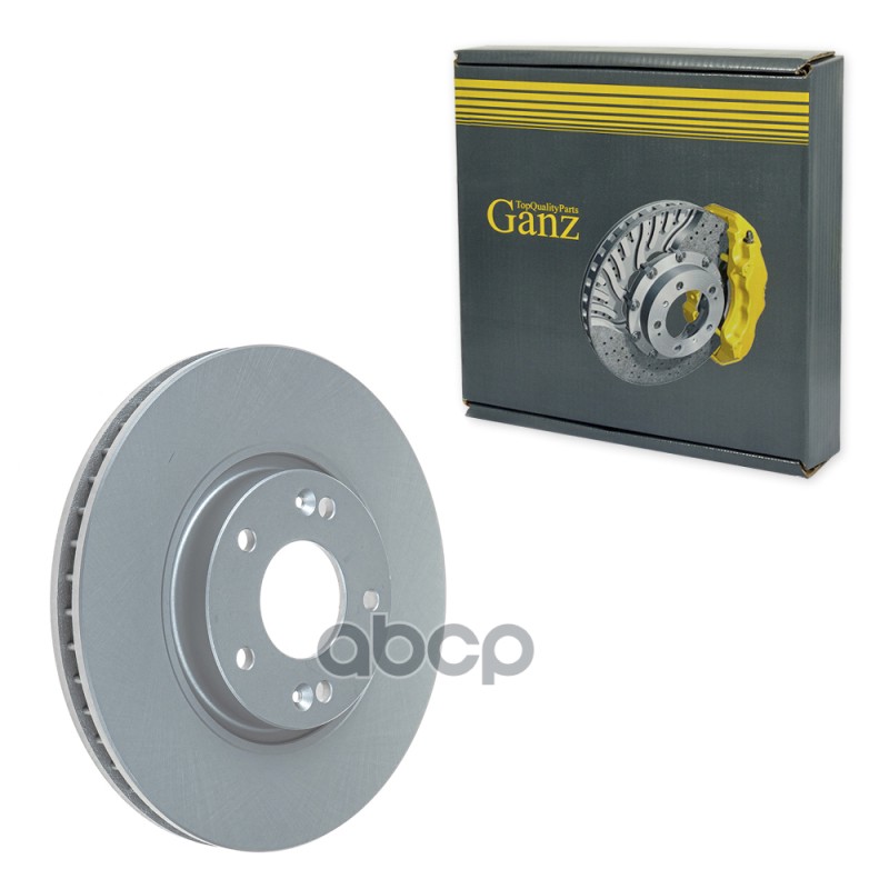 Диск тормозной передний с покрытием HYUNDAI i30 II/Grandeur/Veloster /Vent D=300mm GANZ GIJ10072 GANZ арт. GIJ10072