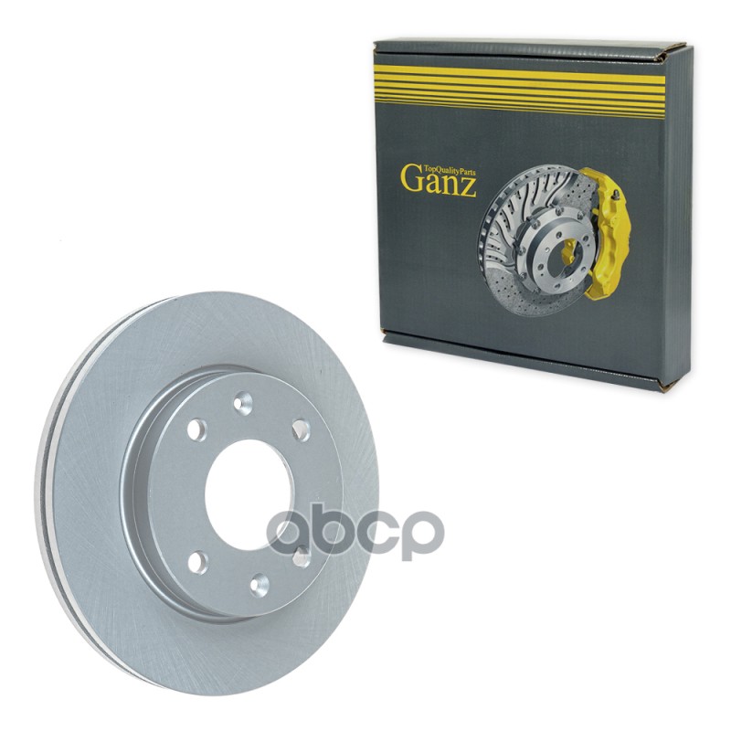 Диск тормозной передний с покрытием HYUNDAI ELANTRA GANZ GIJ10096 GANZ арт. GIJ10096