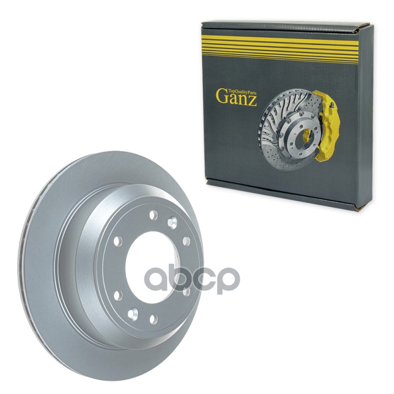 Диск тормозной задний с покрытием HYUNDAI Grand Starex 08->/H1 GANZ GIJ10103 GANZ арт. GIJ10103