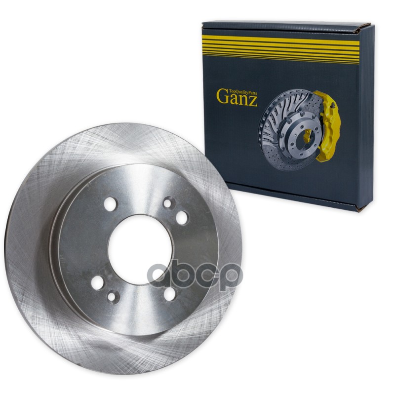 Диск Тормозной Задний С Покрытием Hyundai I10/Kia Picanto I/Ii /D=234Mm Ganz Gij10113 GANZ арт. GIJ10113
