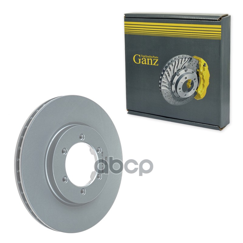 Диск тормозной передний с покрытием SSANG YONG Rexton 2001-> /Vent.D=278mm GANZ GIJ10114 GANZ арт. GIJ10114