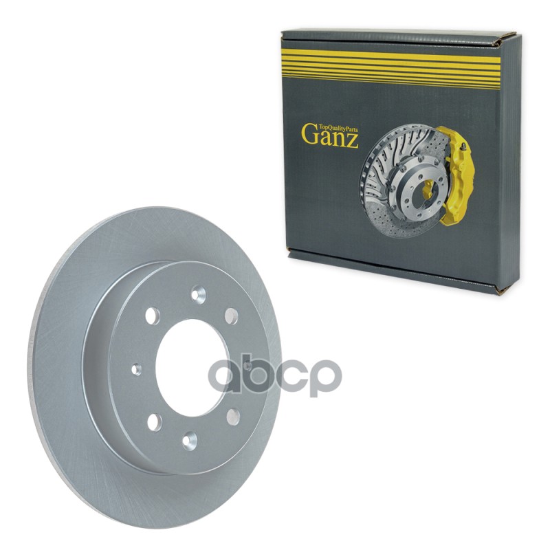 Диск тормозной задний с покрытием KIA Cerato 04-14 GANZ GIJ10115 GANZ арт. GIJ10115