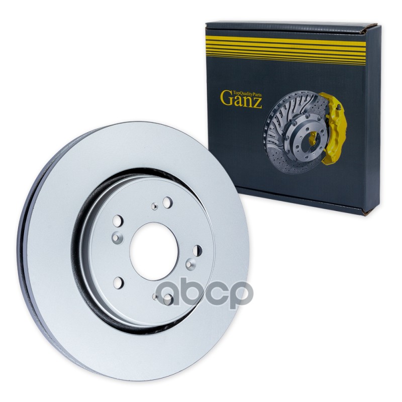 Диск тормозной передний с покрытием HONDA CR-V III 2.0/2.4L 07-> /Vent D=293mm GANZ GIJ10124 GANZ арт. GIJ10124