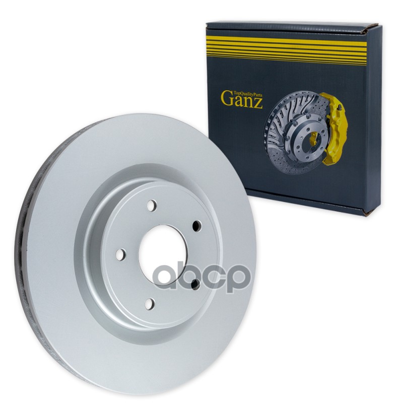 Диск тормозной передний с покрытием NISSAN Pathfinder R52 2014-> GANZ GIJ10138 GANZ арт. GIJ10138