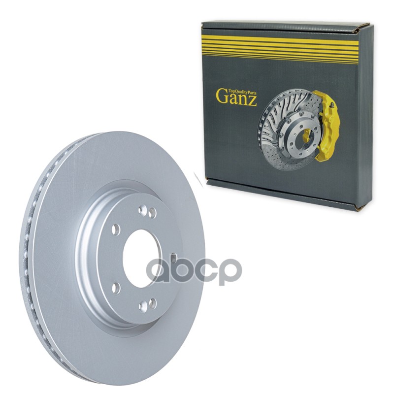 Диск тормозной передний с покрытием HYUNDAI Sonata VIII 19-> / KIA K5 20-> GANZ GIJ10144 GANZ арт. GIJ10144