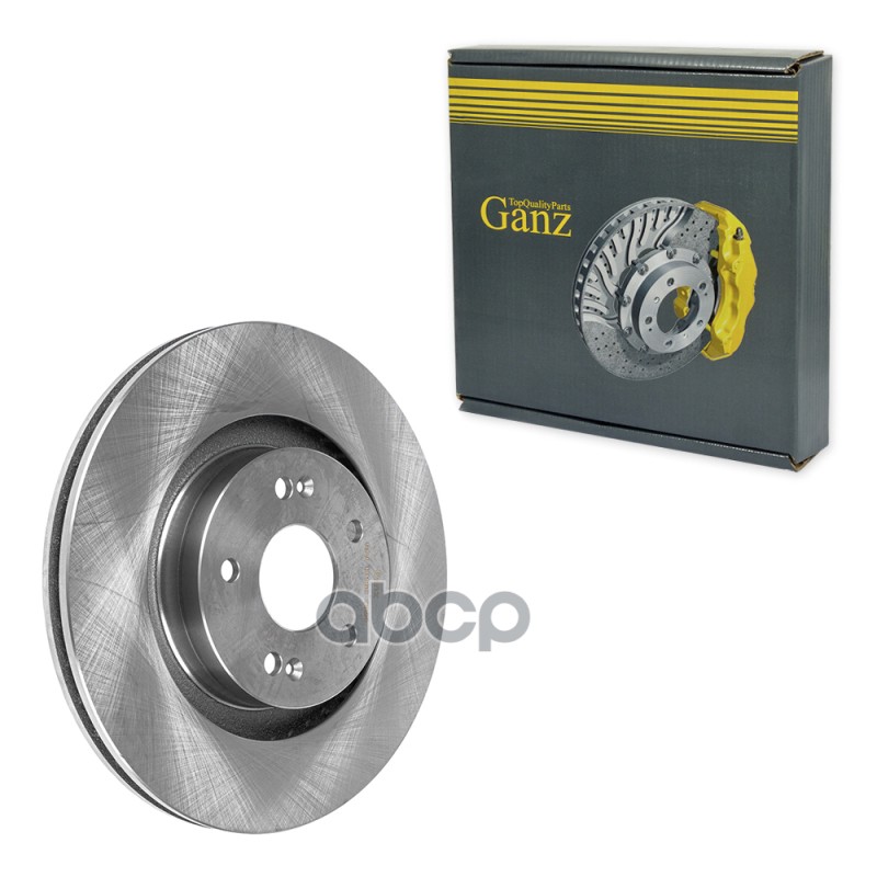 Диск тормозной передний с покрытием GANZ GIJ10168 GANZ арт. GIJ10168