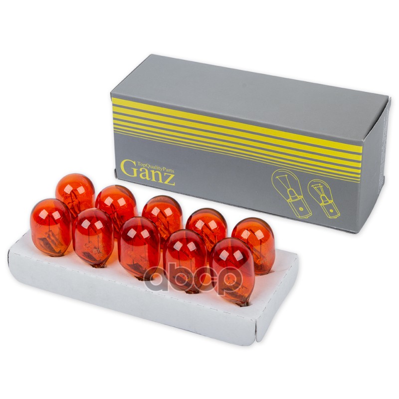 Лампа Wy21w 12V21w (W3x16d) Amber Box (10 Шт.)  Ganz Gip06028 GANZ арт. GIP06028