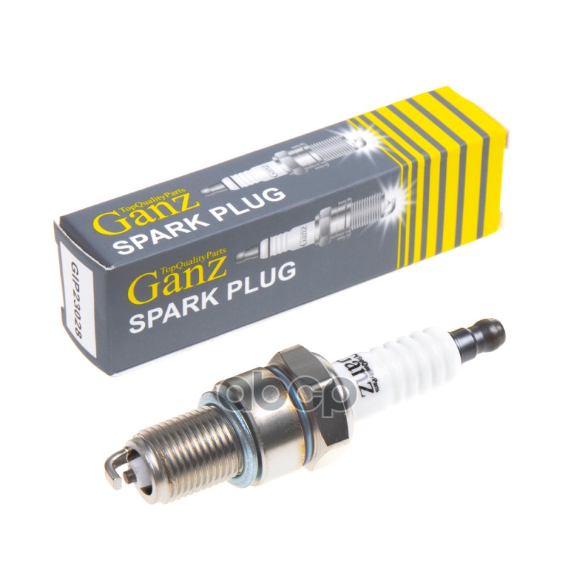 Свеча зажигания (3028) DAEWOO Matiz/Kalos 1.0/1.2 3/05->, TOYOTA Corolla GANZ GIP23028 GANZ арт. GIP23028