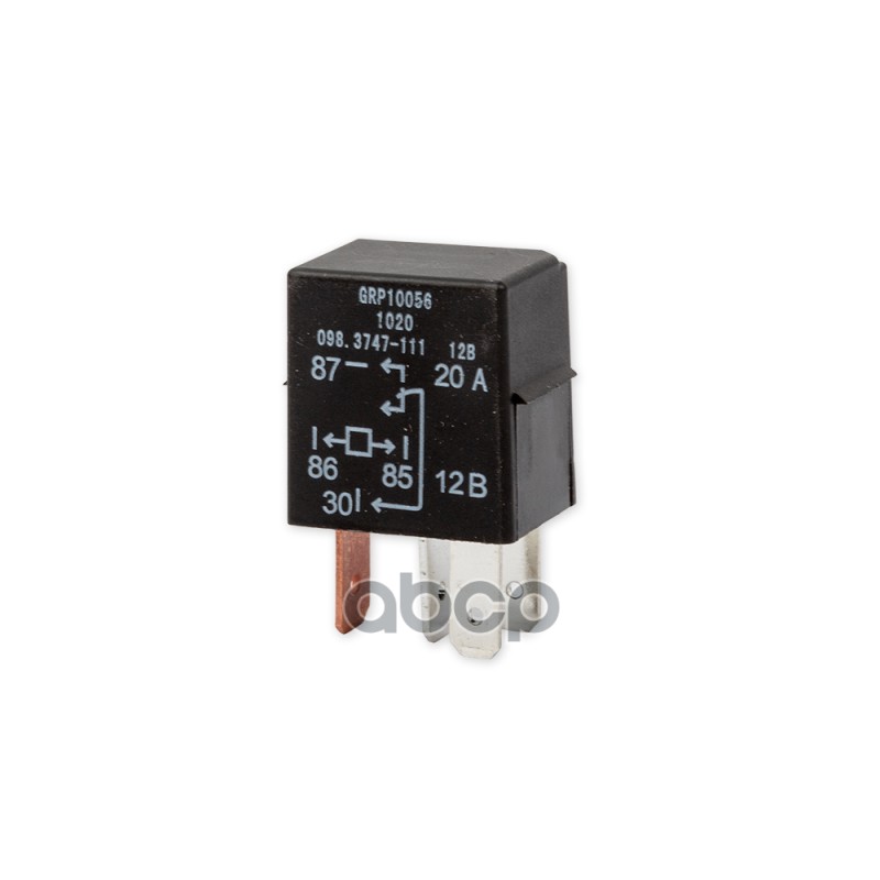 Реле для монтажного блока для ВАЗ-1118, 2170 4 контакта  GANZ GRP10056 GANZ арт. GRP10056