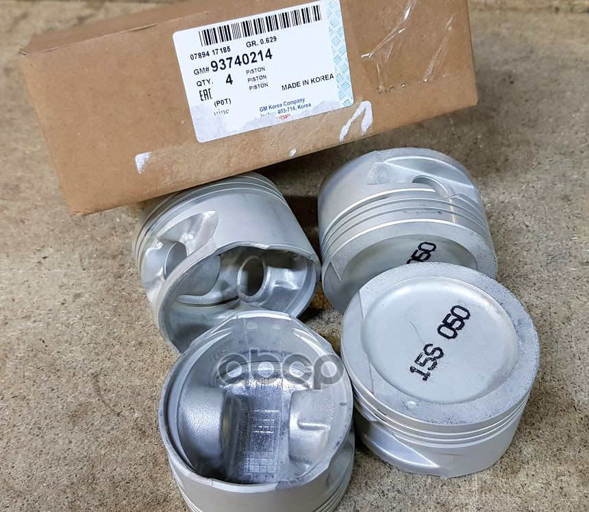 Поршень Двигателя 0.5 General Motors 93740214 GENERAL MOTORS арт. 93740214