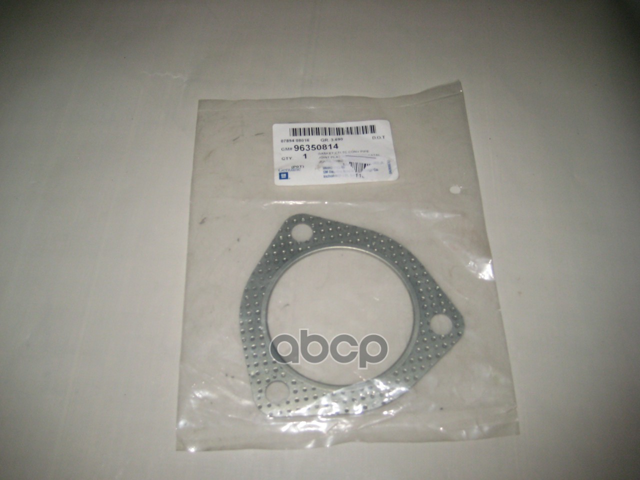 Прокладка глушителя GENERAL MOTORS арт. 96350814