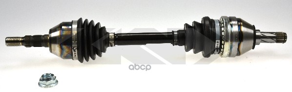 Полуось Передн Лев Opel: Astra H 04-, Astra H Gtc 05-, Astra H Twintop 05-, Astra H Универсал 04- GKN (Loebro) арт. 304428