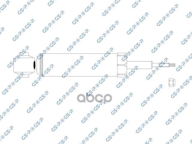 Амортизатор подвески (газовый) NISSAN GSP арт. 32140830