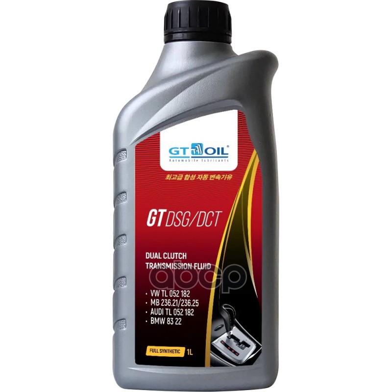 Масло трансмиссионное синтетическое DSG-DCT 1л GT OIL арт. 8809059409985