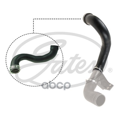 Патрубок турбокомпрессора Gates арт. 09-0829