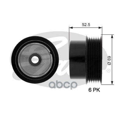 Механизм Свободного Хода Генератора Gates арт. OAP7101