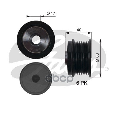 Механизм Свободного Хода Генератора Gates арт. OAP7154