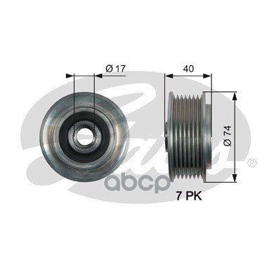 Муфта Генератора Oap7159 (7789-10159) Gates арт. OAP7159