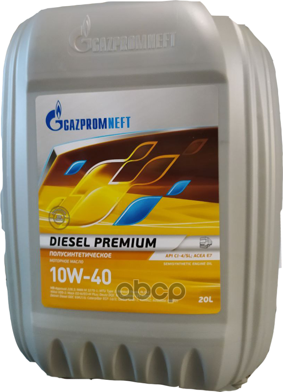 Gazpromneft Масло моторное Gazpromneft Diesel Premium 10W-40 20 л 2389901213