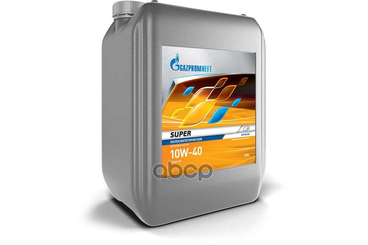 Gazpromneft Масло моторное Gazpromneft Super 10W-40 полусинтетическое 20 л 2389906501