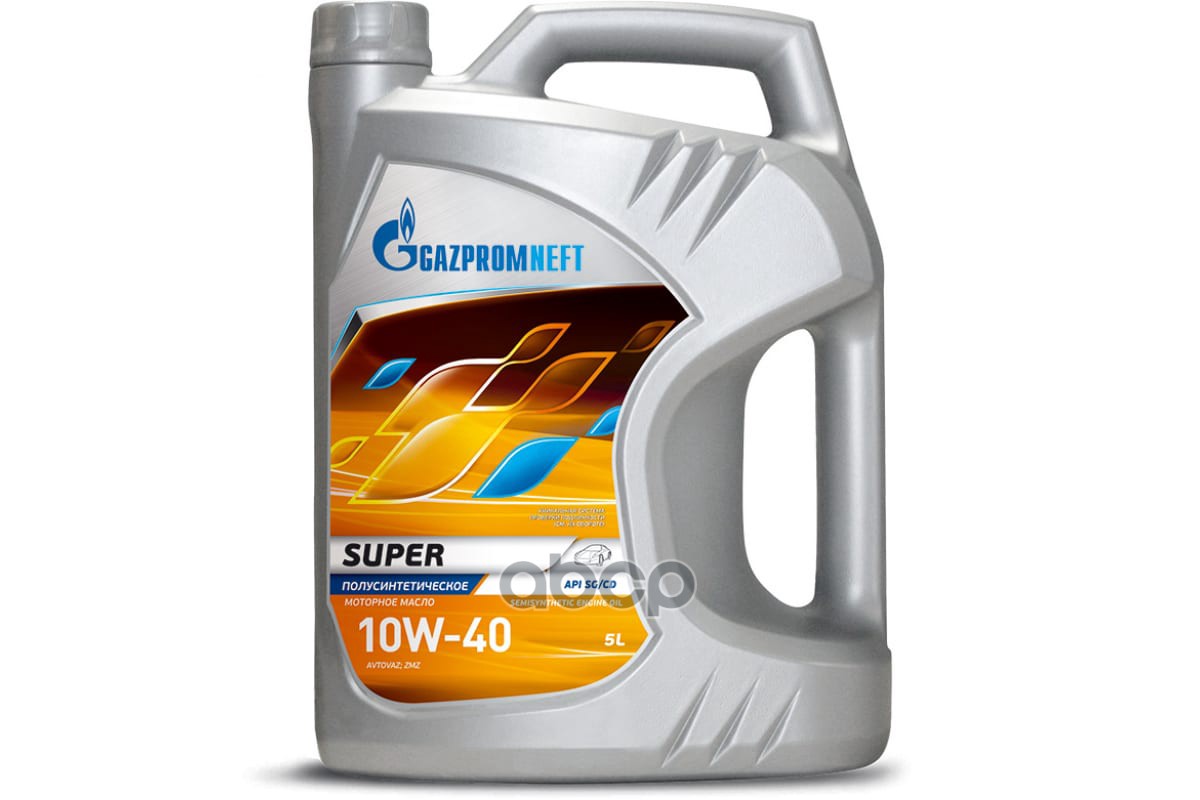 Gazpromneft Масло моторное полусинтетическое Super 10W40 SG/CD 5л