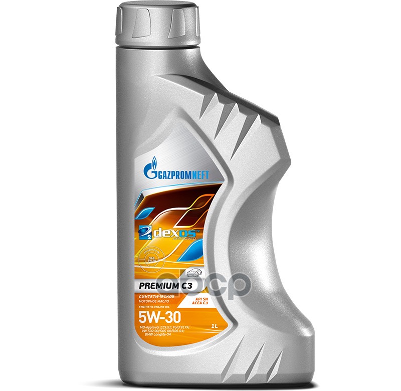 Gazpromneft Масло моторное синтетическое Premium C3 5W30 SP, C2/C3 1л