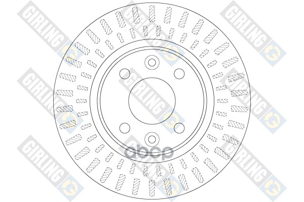 Girling Диск Торм Renault Logan Ii Sandero 13- Girling арт. 6065341
