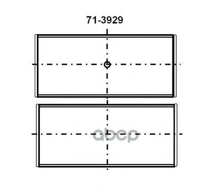 Вкладыши Двигателя Шатунные Audi A4. Vw Golf 1.6-1.8 96> Std (4) Glyco арт. 71-3929/4 STD