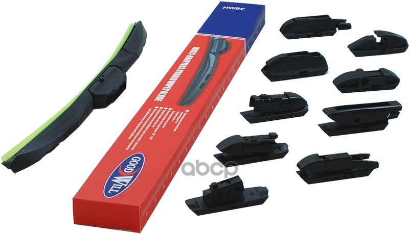 Щетка стеклоочистителя гибридная 350мм Goodwill арт. HWBC14