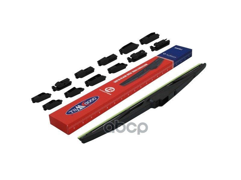 Щетка стеклоочистителя задняя 325 мм бескаркасная 1 шт GOODWILL REAR BLADE RWBC 13 Goodwill арт. RWBC 13