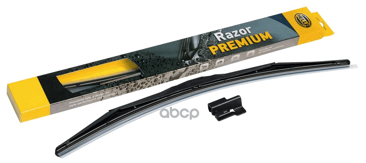 Щетка Стеклоочистителя 475 Мм Гибридная 1 Шт Hella Razor Premium 9Xw358094-191 HELLA арт. 9XW358094-191