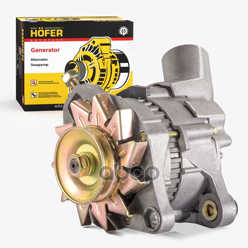 Генератор ВАЗ 21213 (14В, 55А, 371.3701) HOFER арт. HF633617
