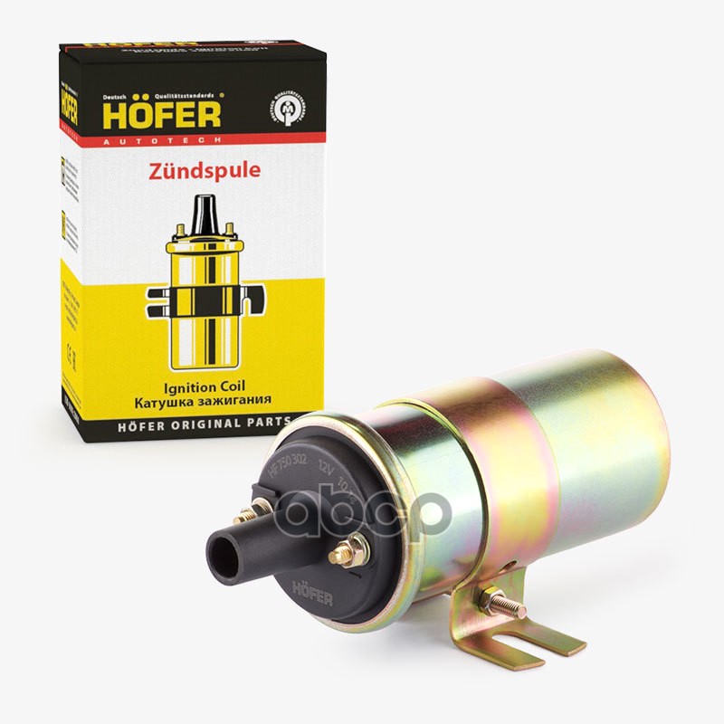Катушка зажигания ВАЗ 2108 ( 027.3705) HOFER арт. HF750302