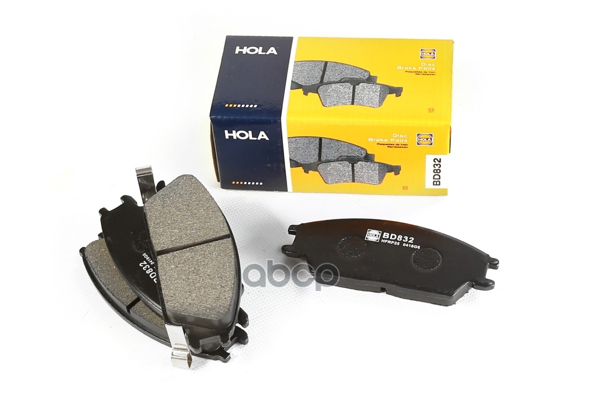 Тормозные колодки дисковые (передние) HYUNDAI Accent II (LC) incl TagAZ  Getz (TB)  Accent (X-3)  La HOLA арт. bd832