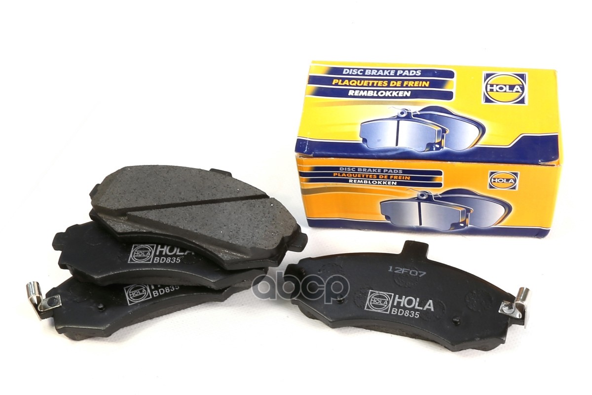 Колодки Передние Hyundai Elantra (Xd), Matrix (Fc) Hola Bd835 HOLA арт. BD835