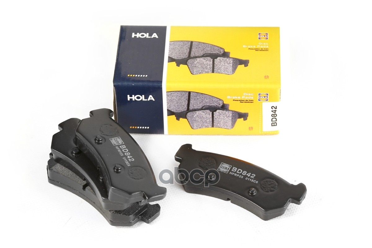 Тормозные колодки дисковые (задние) CHEVROLET Lacetti ( -07)  DAEWOO Nubira HOLA арт. bd842