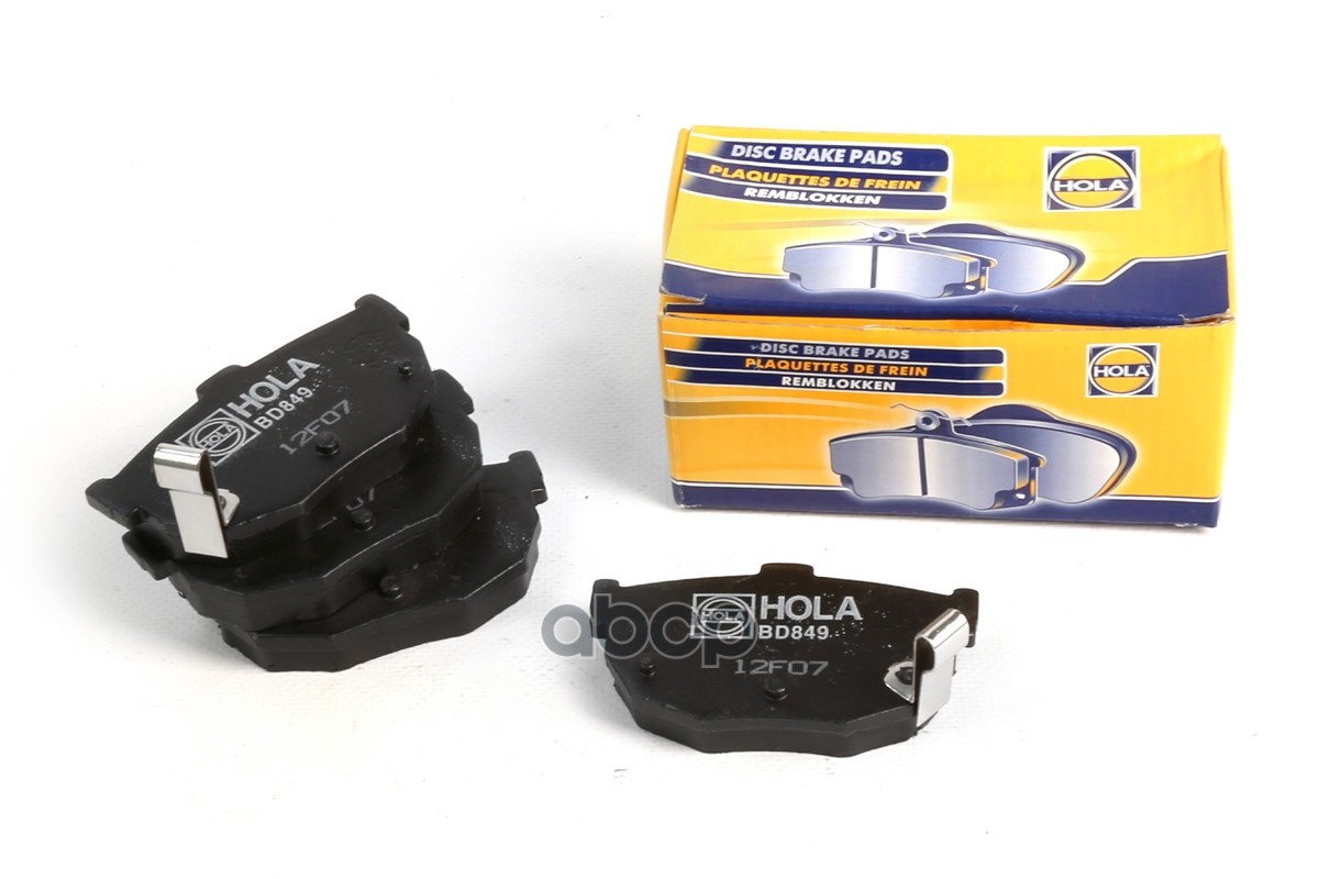 Колодки задние HYUNDAI Elantra (XD,HD), Coupe (RD,GK), Lantra I/I HOLA BD849 HOLA арт. BD849