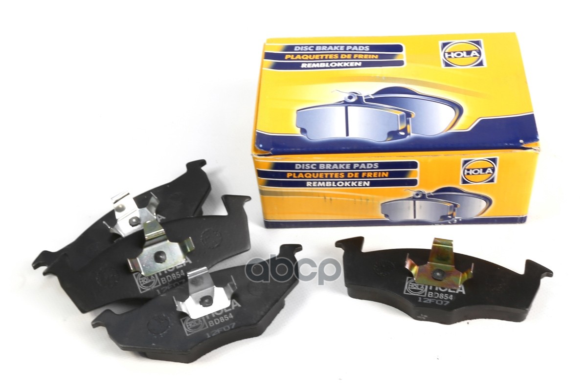 Тормозные Колодки Дисковые (Передние) Skoda Fabia (6Y 54)  Vw Polo (6N 9N 9A)  Lupo (6X 6E)  Fox (5Z HOLA арт. bd854