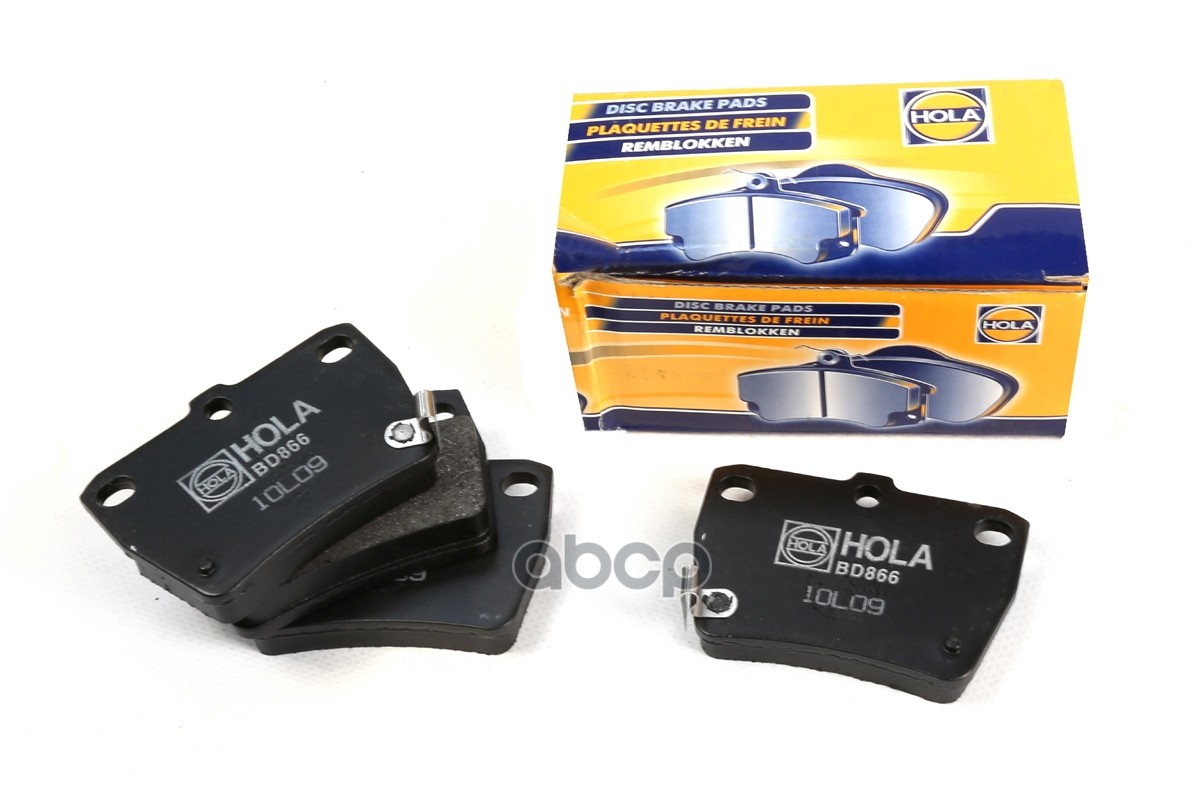 Колодки Задние Chery Tiggo, Tagaz Tingo, Toyota Rav 4 Ii Hola Bd866 HOLA арт. BD866