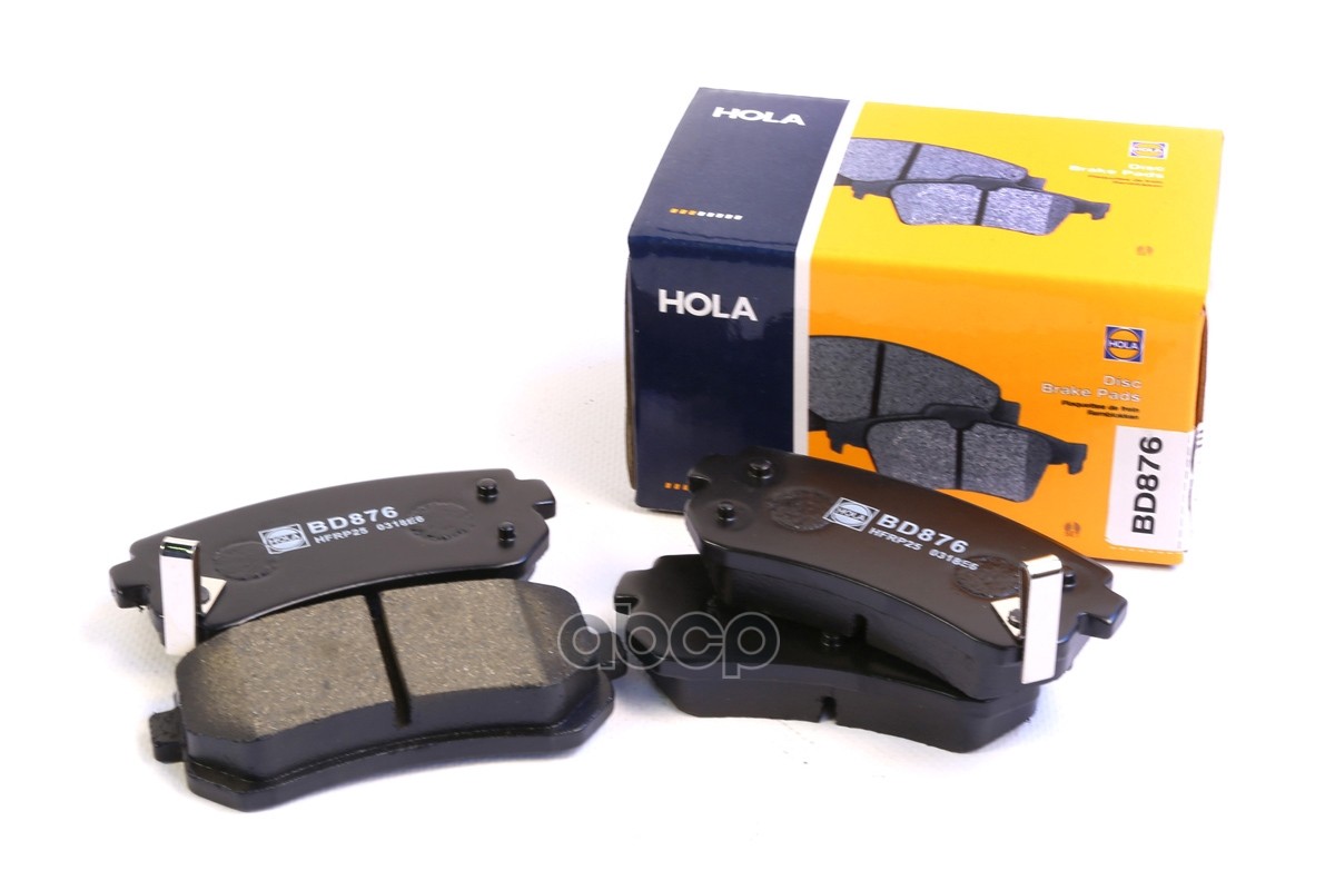 Тормозные колодки дисковые (задние) HYUNDAI ix35  Creta  i20  i30  Tucson (JM TL)  Sonata V(NF)  Son HOLA арт. bd876