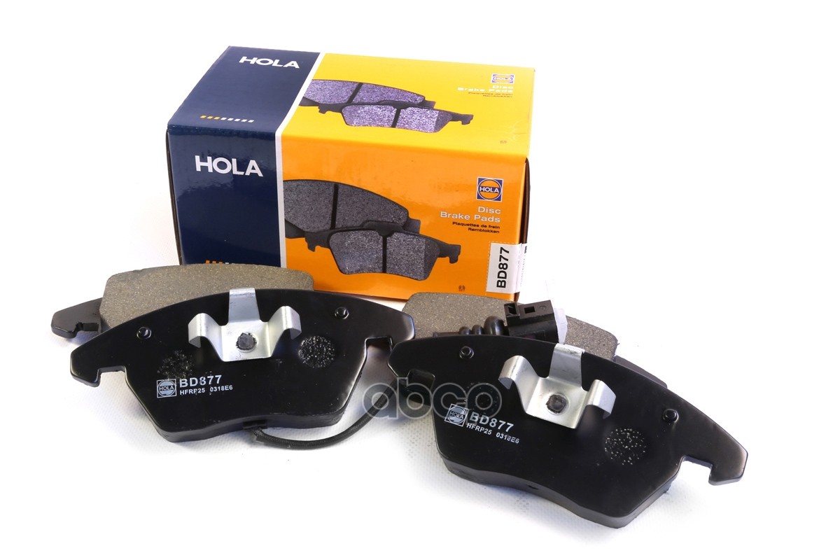 Тормозные колодки дисковые (передние) AUDI A1  A3  TT  VW Polo Sedan  Polo (6R1 6C1)  Golf IV/ V/VI/ HOLA арт. bd877
