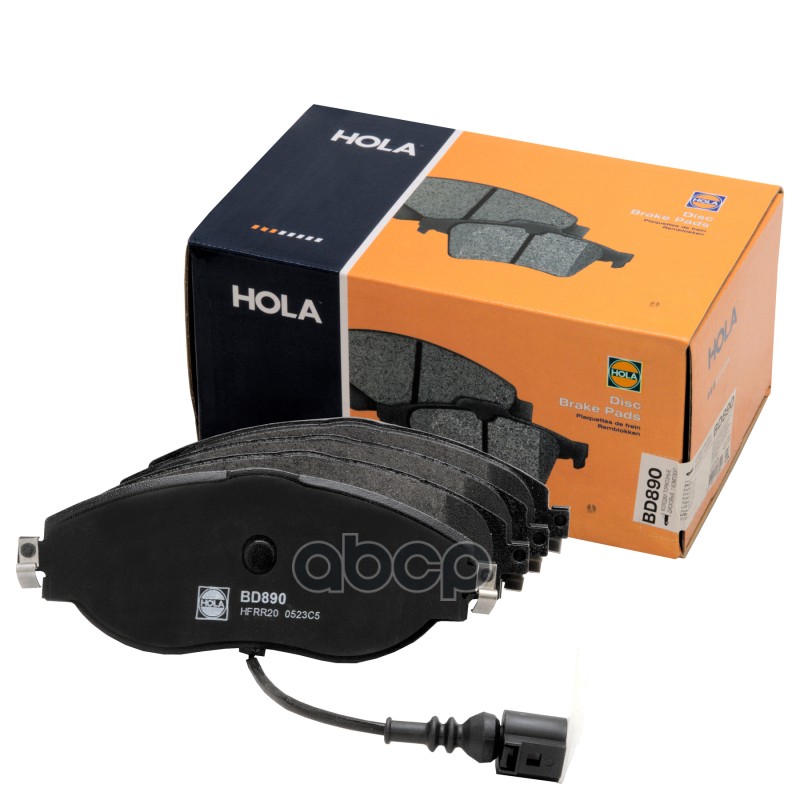 Тормозные колодки дисковые HOLA арт. bd890